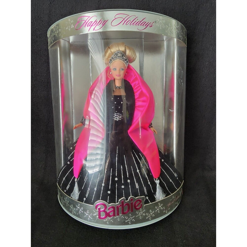 Mattel *Special Edition* Happy Holidays Barbie ~ 1998 **LOOK** at her Eyes!